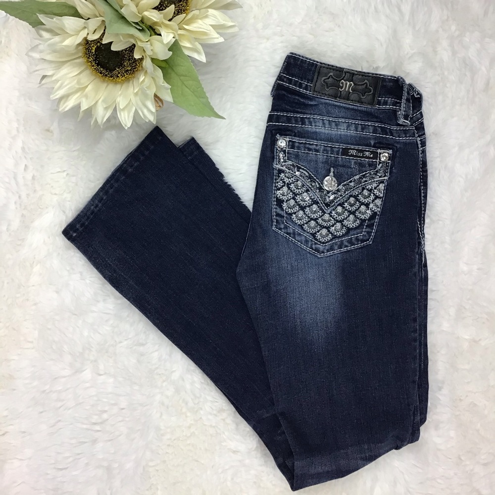 Miss Me Slim Boot Jeans JP7726SB Size 25 (z5)^